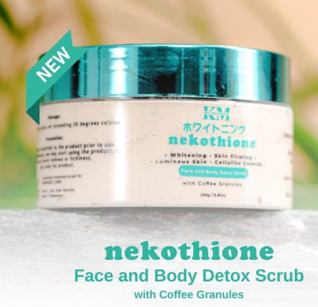 Nekothione Face and Body Detox Scrub 250g