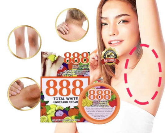 888 Whitening Cream from Thailand for underarms, knees and elbow