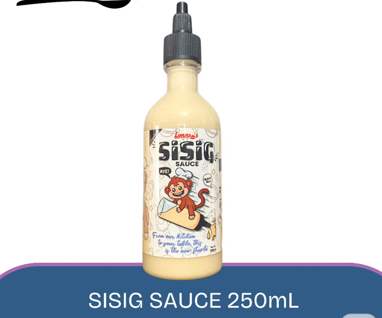 Sisig Sauce Lonso’s Sisig Sauce 250ML size