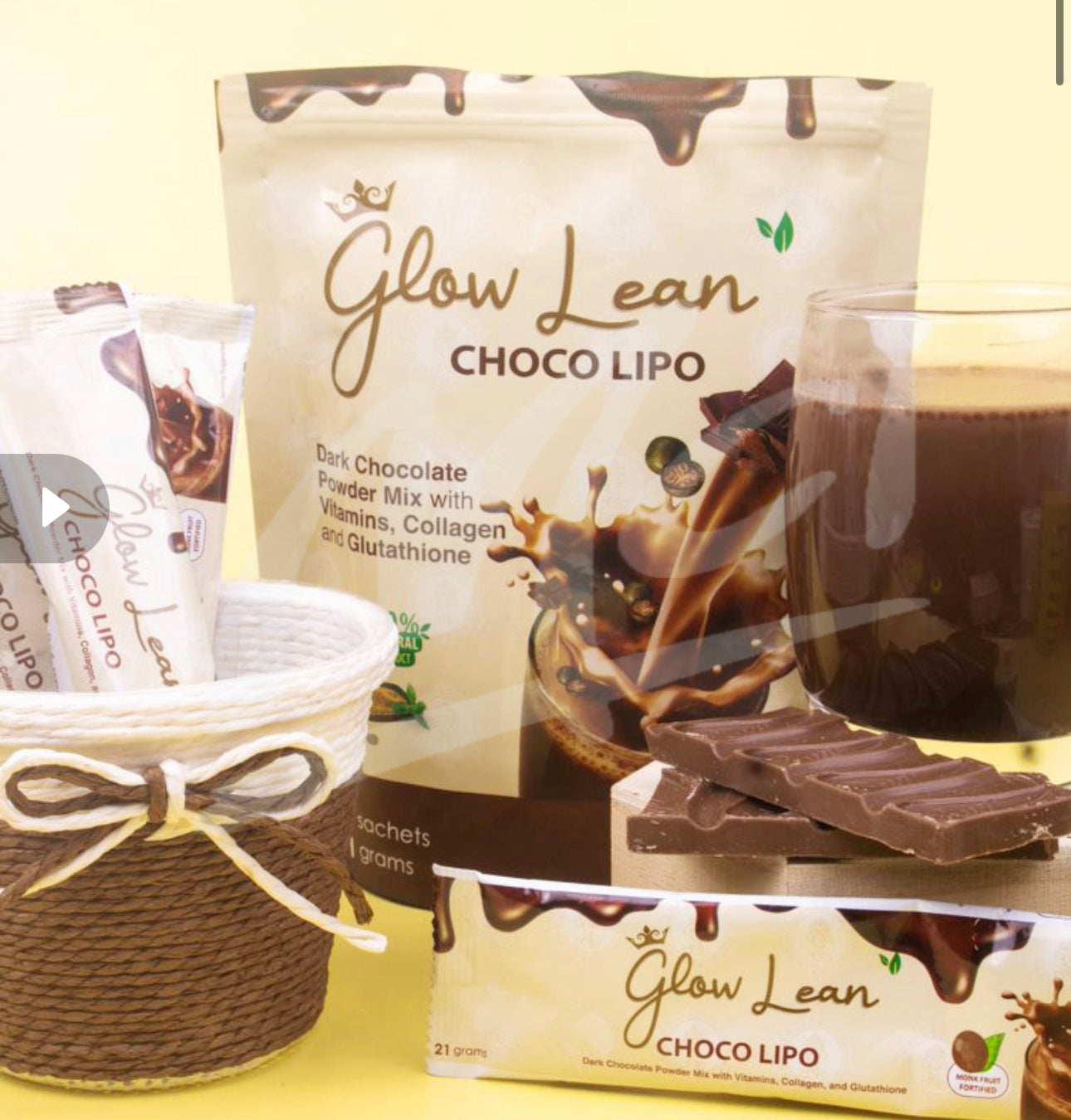 Glow lean choco Lipo and Glow lean coffee by gorgeous glow