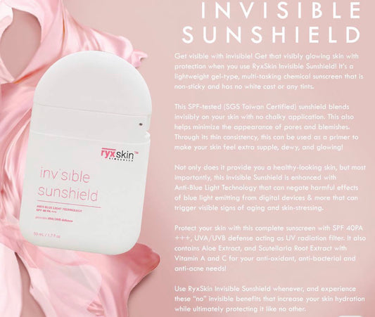 Ryx Invisible Sunshield Sunscreen