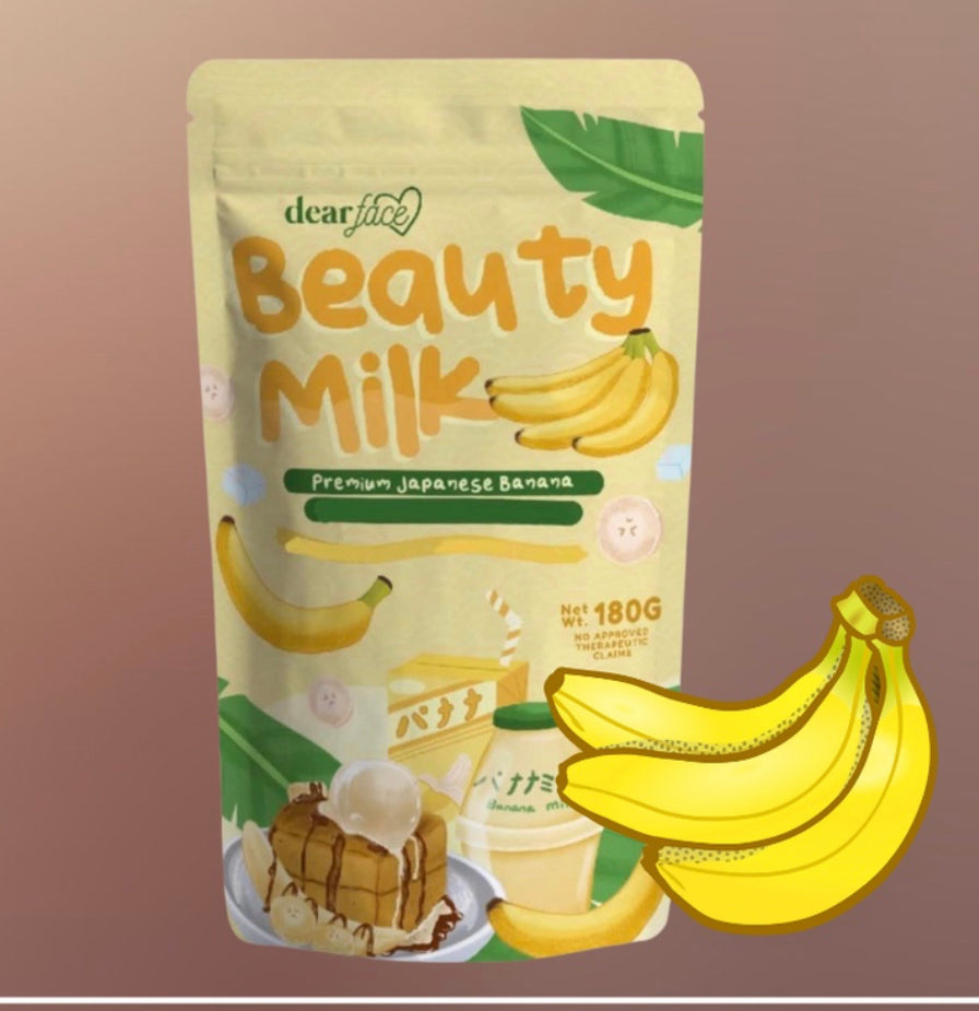 Dear Face Beauty Milk Premium Banana Milk Probiotic – KAYGANDA