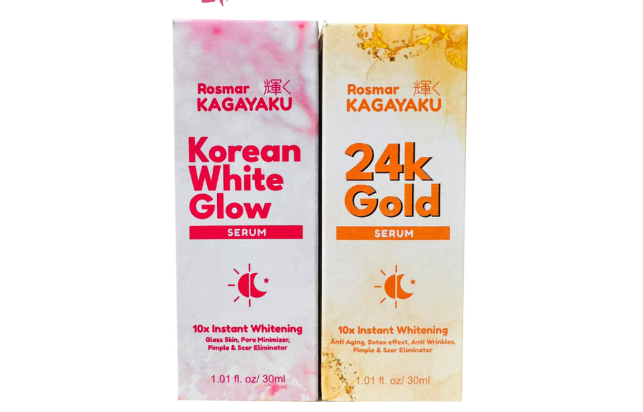 Rosmar Korean White Glow and 24K Gold Serum