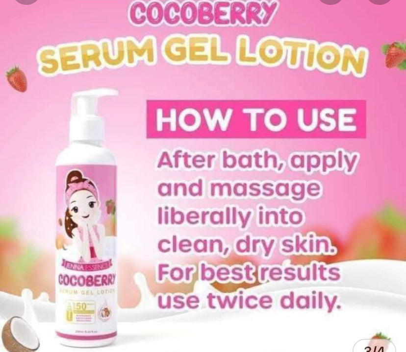 Cocoberry Serum Gel Lotion 250ml