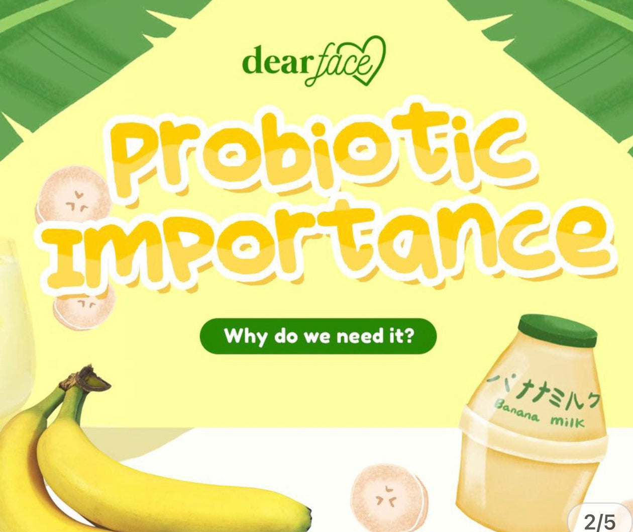 Dear Face Beauty Milk Premium Banana Milk Probiotic