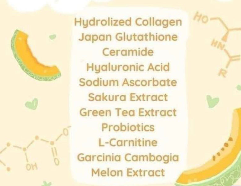 Dear face Premium Japanese Collagen Milky Melon
