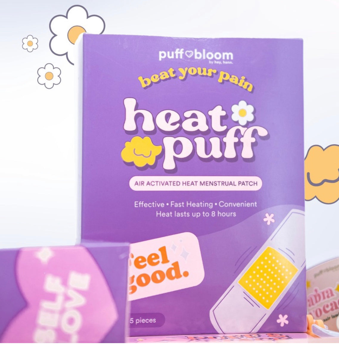 Puff bloom Air Activated Heat Menstrual Patch